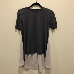 Velvet/Sheer Design Lab Tee S